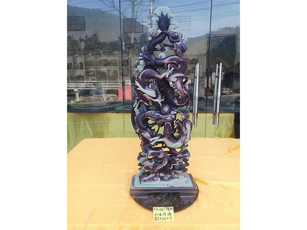 雙龍戲珠（擺件）